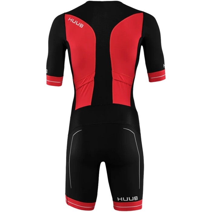 2024 Huub Mens Race Long Course Tri Suit RCLCS - Black / Red